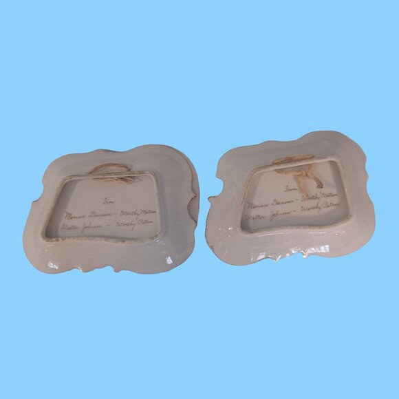 Masonic Order Of The Eastern Star Pin Or Trinket Dish Escondido Chapter 1965 - Picture 4 of 6